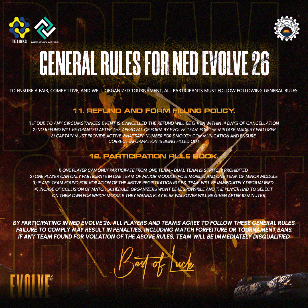 General Rules 4
